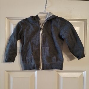 Carter's zip up hoodie sweatshirt 9M
